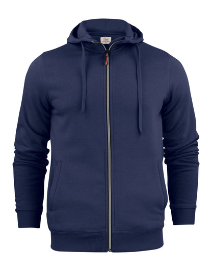 Printer Mens Overhead Full Zip Hoodie PE2262051 - Navy - Customisable Hoodies