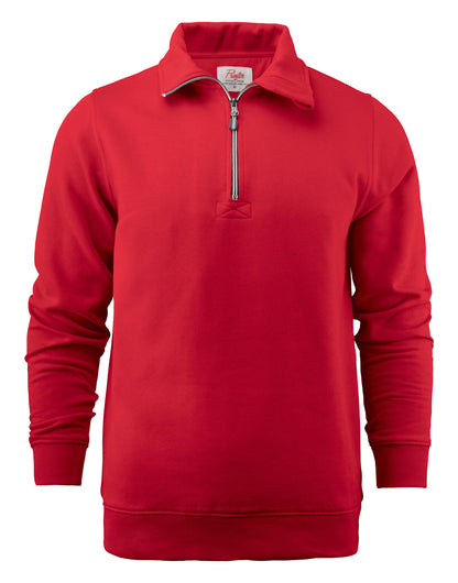Printer Mens Rounders RXS 12 Zip PE2262053 - Red - Customisable Sweatshirts