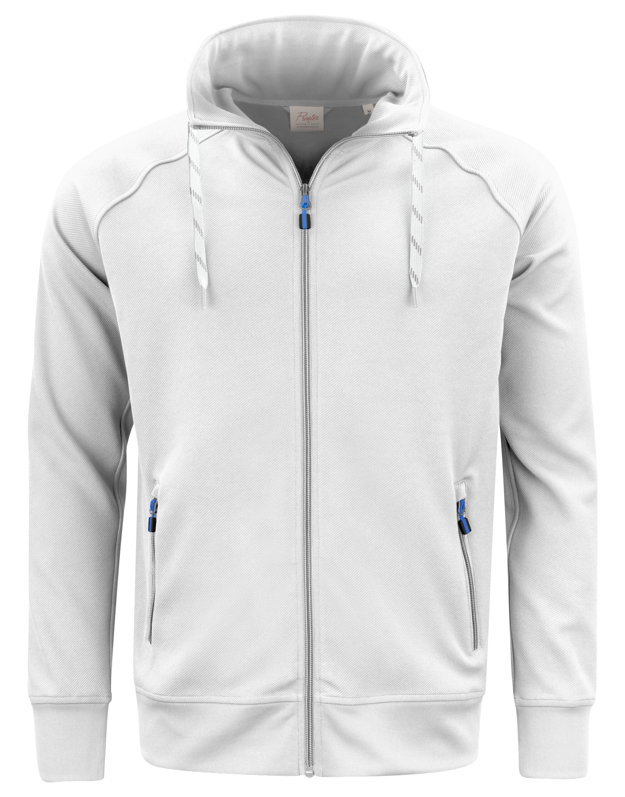Printer Mens Jog RSX Sweatshirt PE2262063 - White - Customisable Sweatshirts
