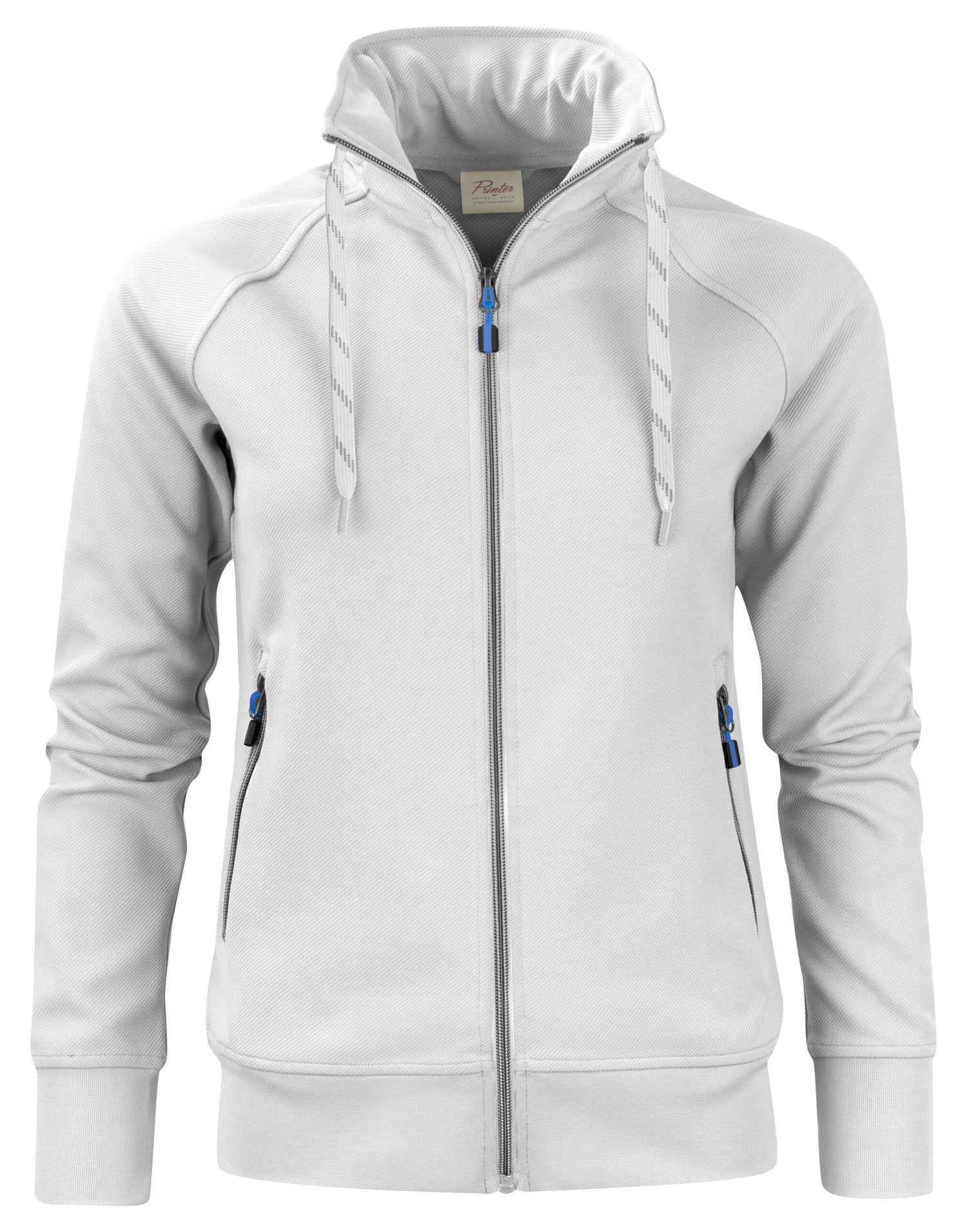 Printer Essentials Printer Ladies Jog RSX Sweatshirt PE2262064 - White - Customisable Sweatshirts