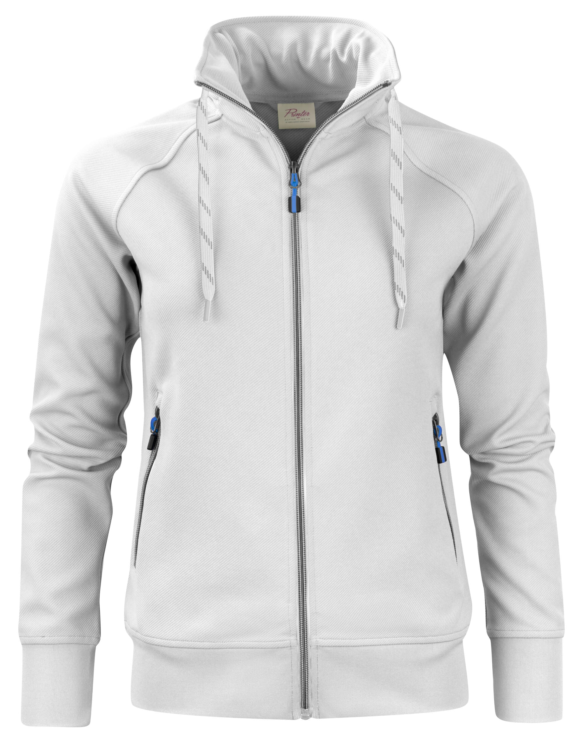 Printer Essentials Printer Ladies Jog RSX Sweatshirt PE2262064 - White - Customisable Sweatshirts