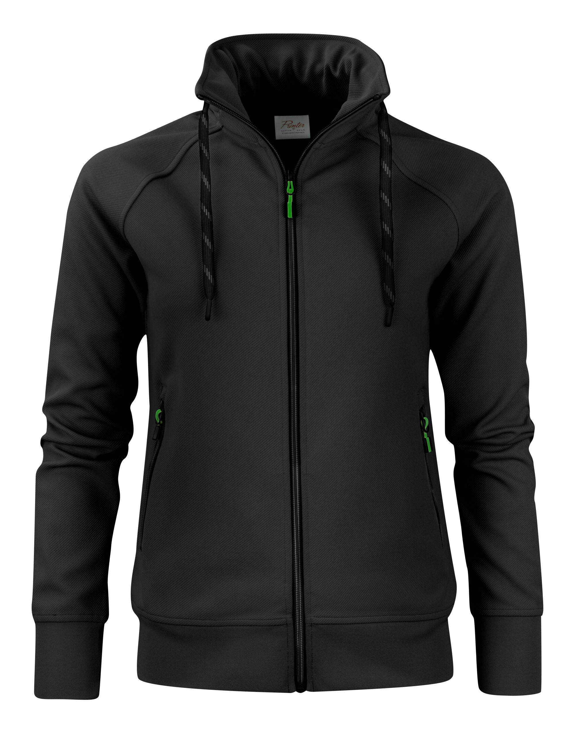 Printer Essentials Printer Ladies Jog RSX Sweatshirt PE2262064 - Black - Customisable Sweatshirts