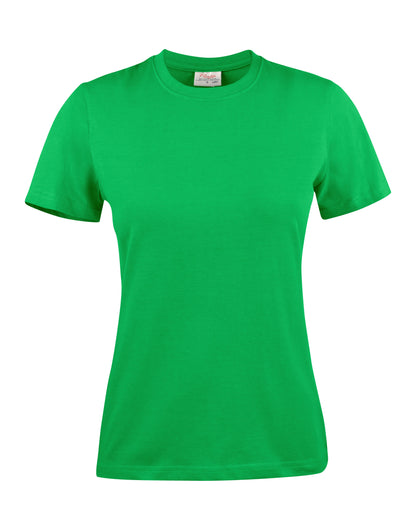 Printer Ladies Heavy T Shirt PE2264014 - Fresh Green - Customisable T-Shirts