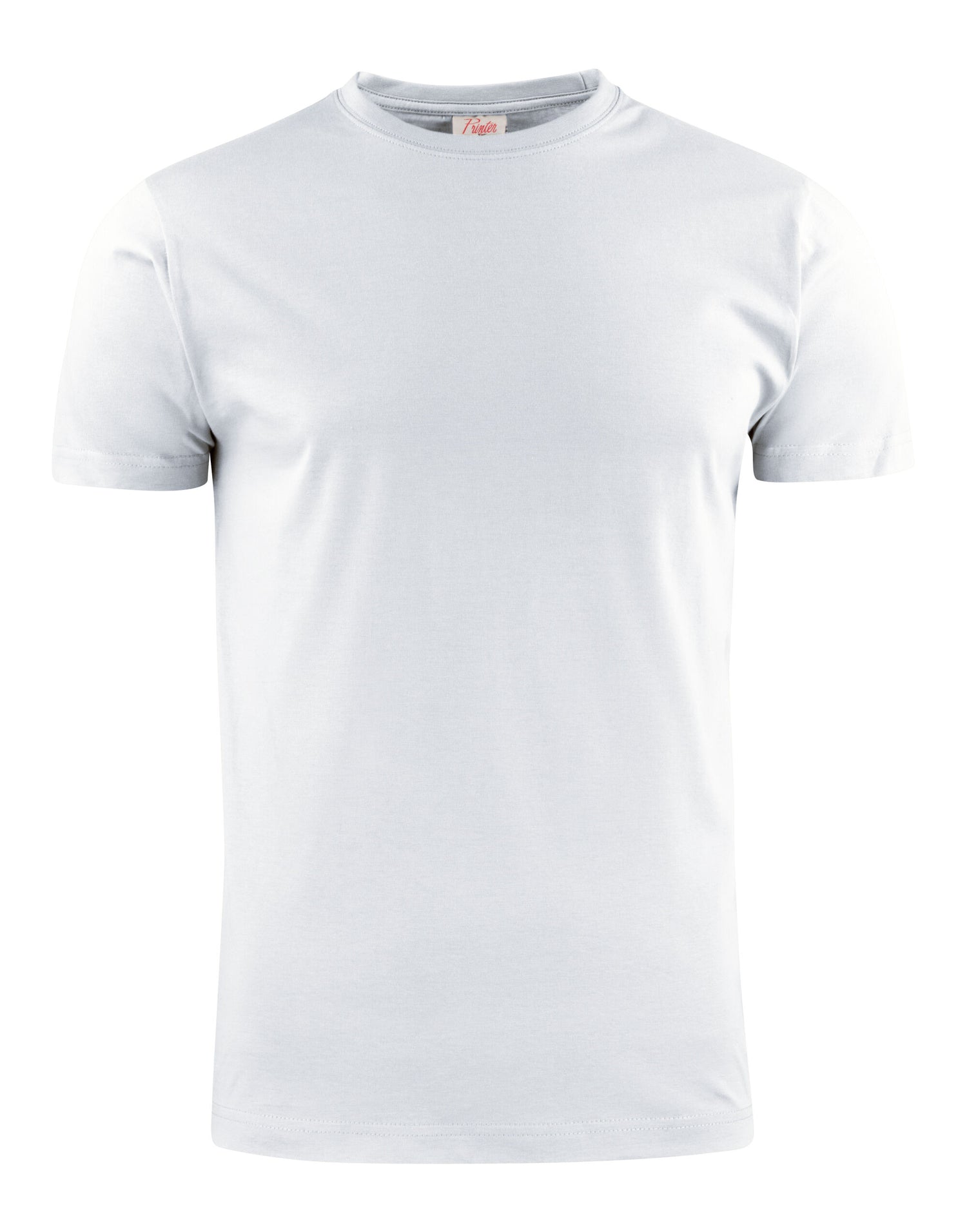 Printer Mens Light T Shirt RSX PE2264027 - White - Customisable T-Shirts