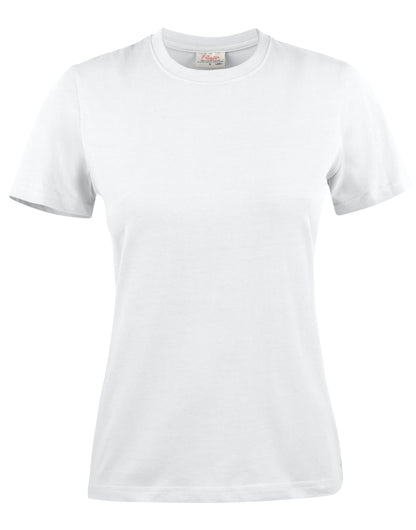 Printer Ladies Light T Shirt PE2264028 - White - Customisable T-Shirts