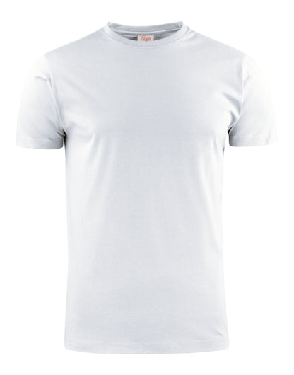 Printer EShort Sleeveentials Heavier Pro T Shirt PE2264032 - White - Customisable T-Shirts