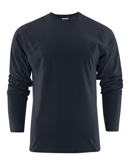Printer EShort Sleeveentials Unisex Heavier Pro LS PE2264034 - Dark Navy - Customisable T-Shirts