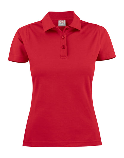 Printer Ladies Pique Surf Polo PE2265009 - Red - Customisable Polos