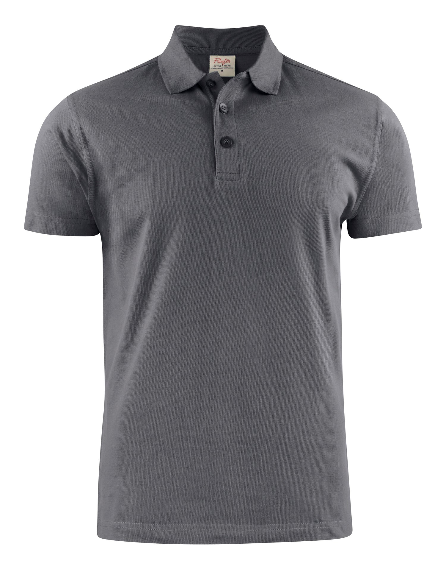 Printer Essentials Printer Mens Surf RSX Pique Polo PE2265016 - Steel Grey - Customisable Polos