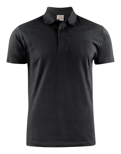 Printer Essentials Printer Mens Surf RSX Pique Polo PE2265016 - Black - Customisable Polos