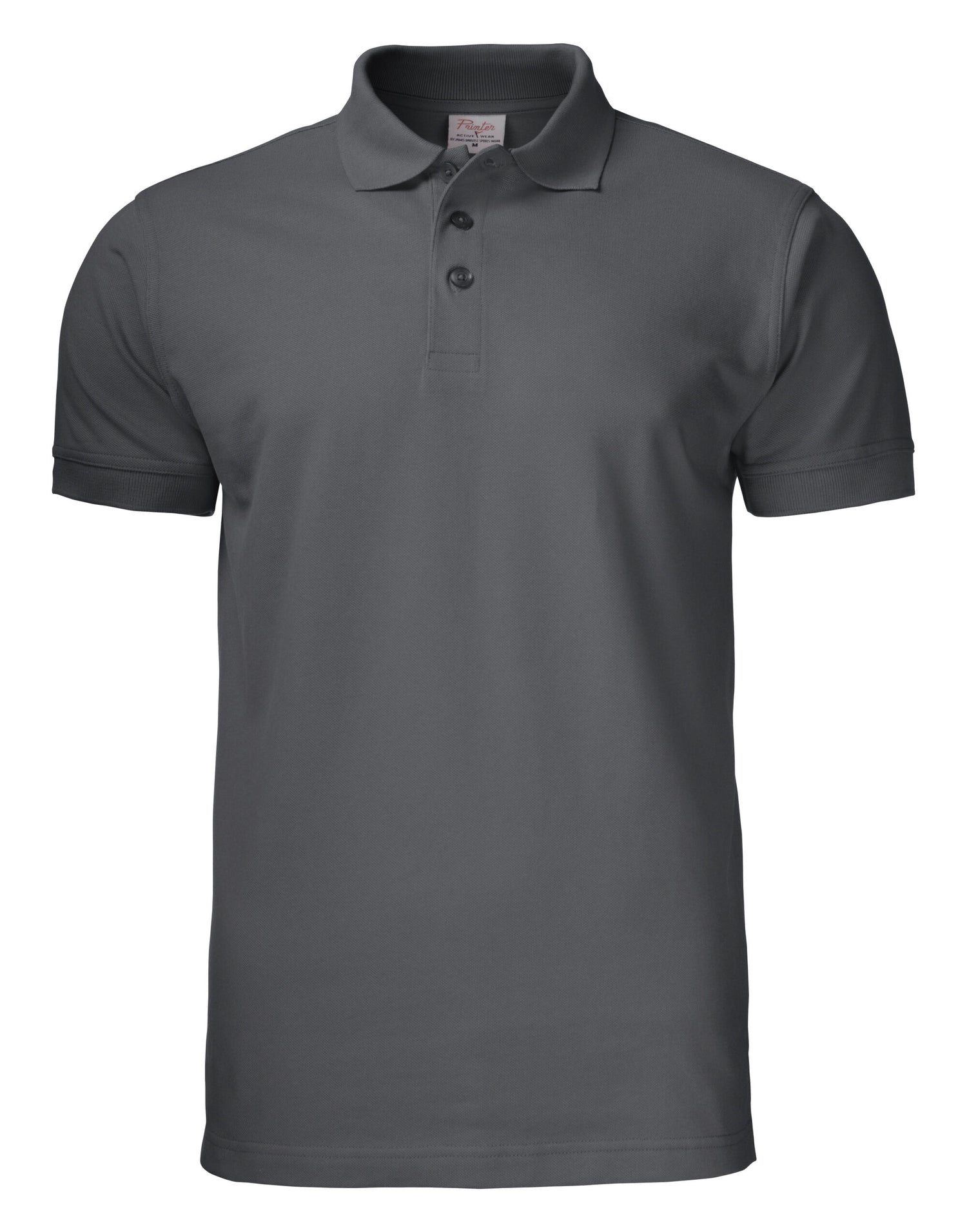 Printer Mens Surf Pro RSX Pique Polo PE2265019 - Steel Grey - Customisable Polos