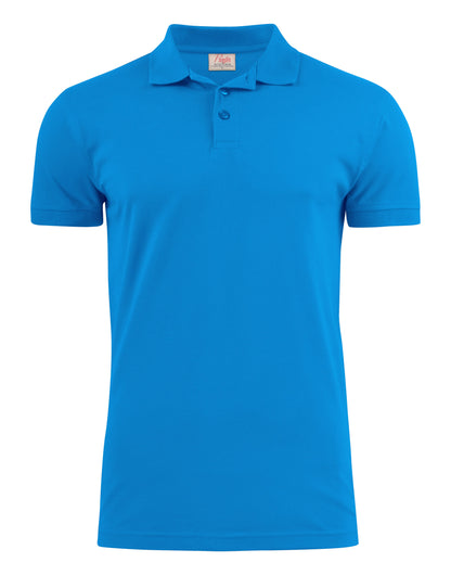 Printer Mens Surf Stretch Polo PE2265020 - Ocean Blue - Customisable Polos
