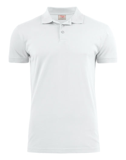 Printer Mens Surf Stretch Polo PE2265020 - White - Customisable Polos