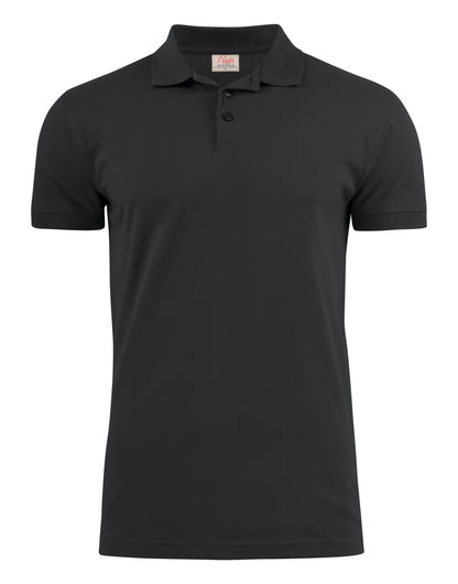 Printer Mens Surf Stretch Polo PE2265020 - Black - Customisable Polos