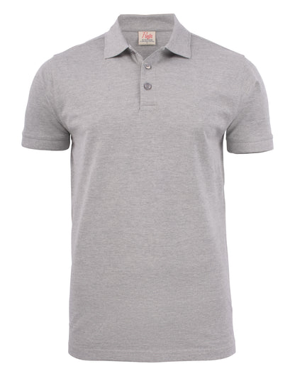 Printer Mens Surf Stretch Polo PE2265020 - Grey Melange - Customisable Polos