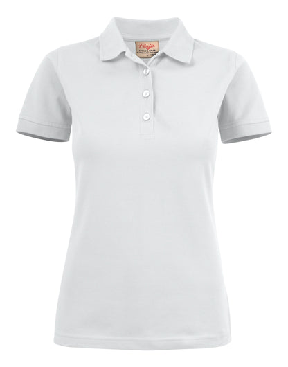 Printer Ladies Surf Stretch Polo PE2265021 - White - Customisable Polos