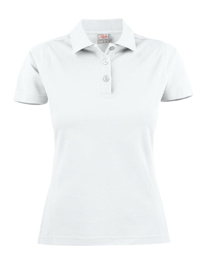 Printer Ladies Surf Light Polo PE2265023 - White - Customisable Polos