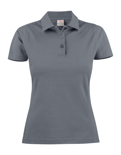 Printer Ladies Surf Light Polo PE2265023 - Steel Grey - Customisable Polos