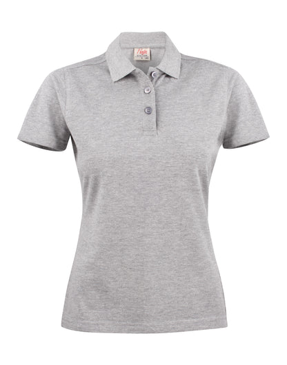 Printer Ladies Surf Light Polo PE2265023 - Grey Melange - Customisable Polos