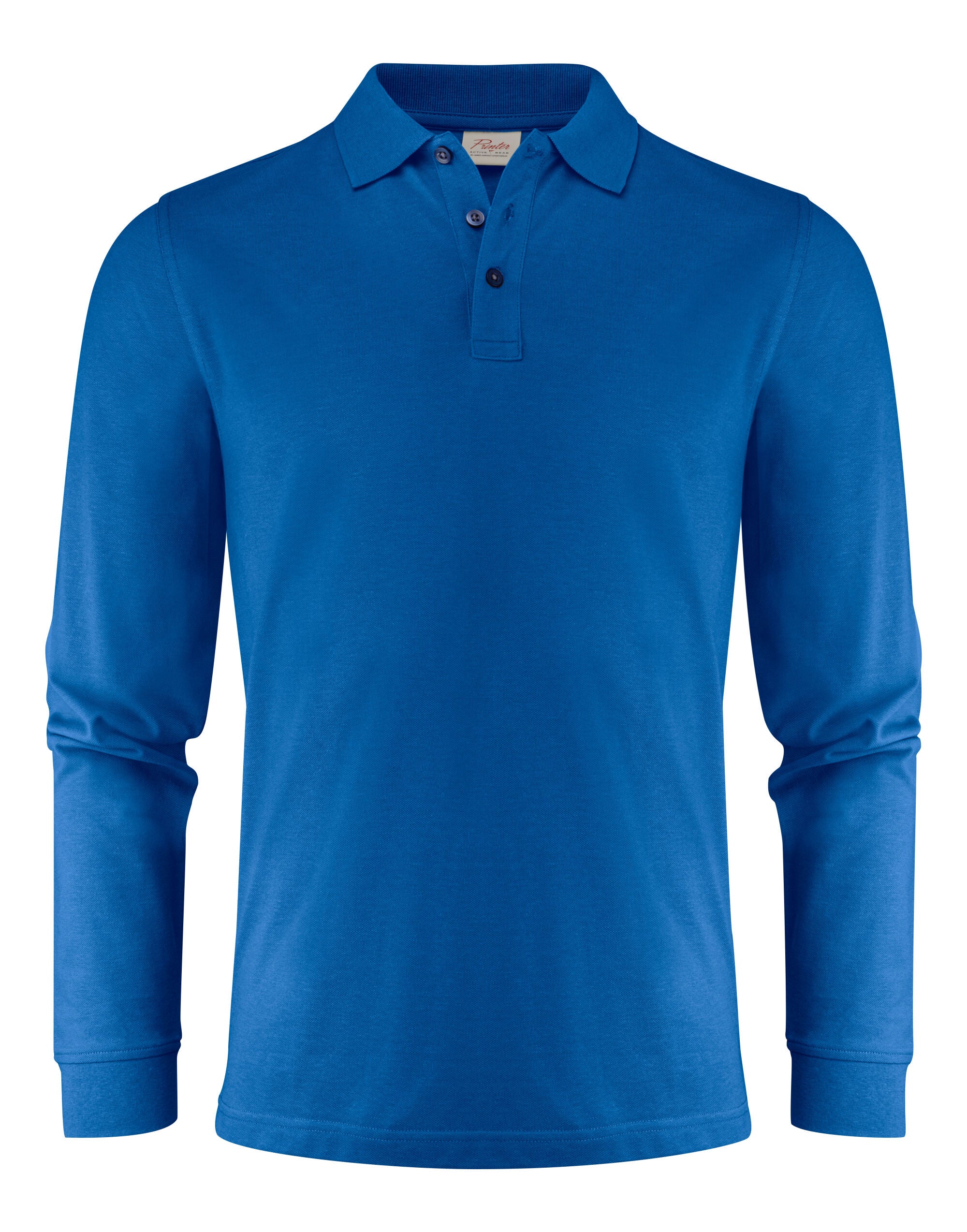Printer Mens Surf Pro LS Polo PE2265026 - Ocean Blue - Customisable Polos