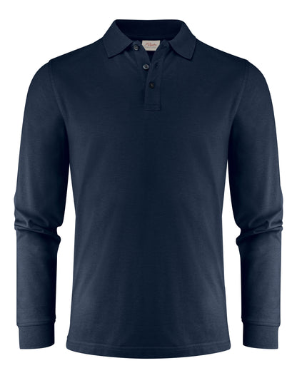 Printer Mens Surf Pro LS Polo PE2265026 - Navy - Customisable Polos