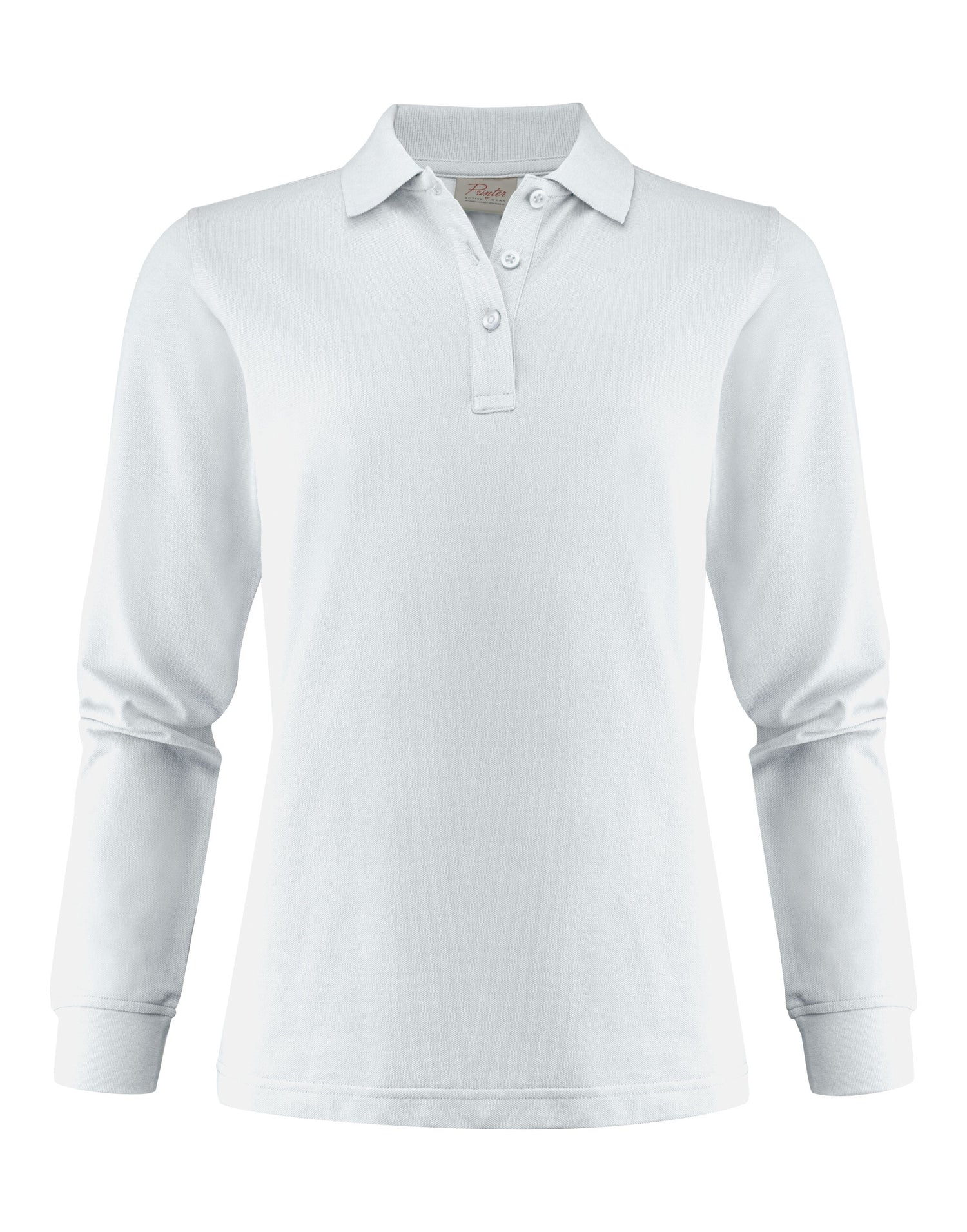 Printer Ladies Surf Pro LS Polo PE2265027 - White - Customisable Polos