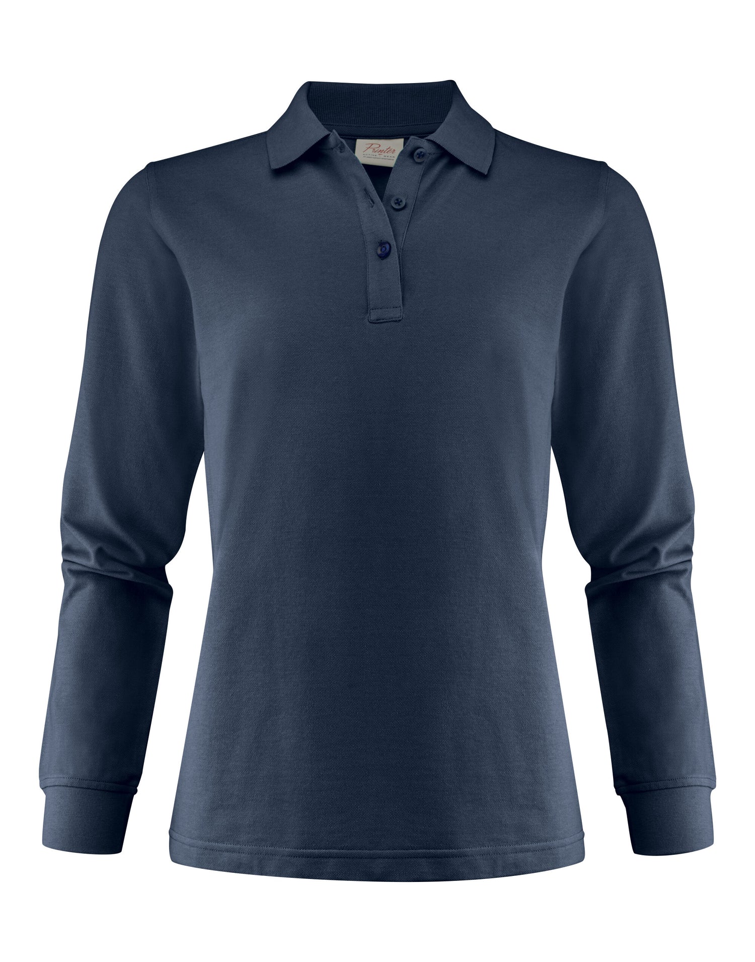 Printer Ladies Surf Pro LS Polo PE2265027 - Navy - Customisable Polos