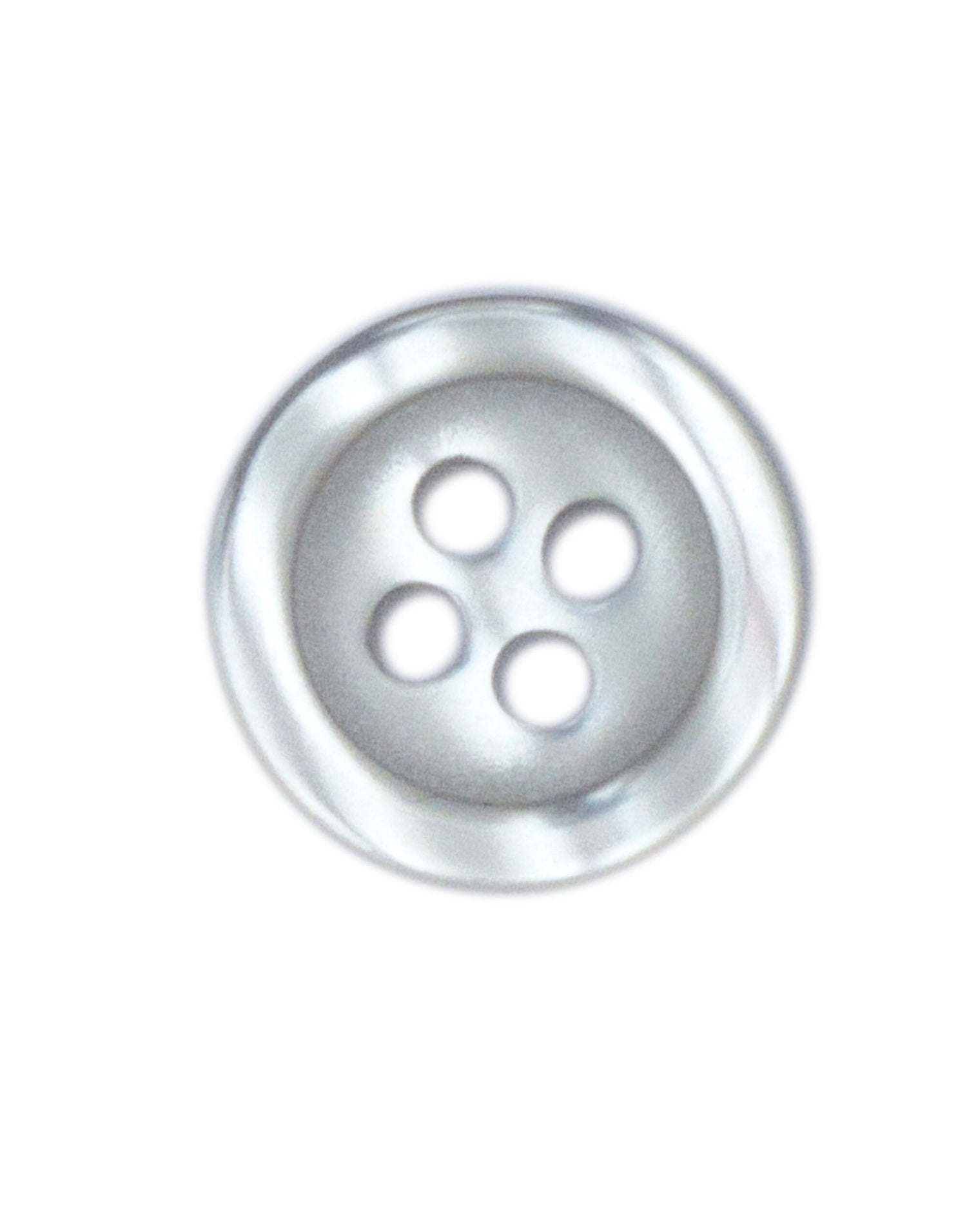 Printer Shirt Button Large 10 Pack PE2269001 - White O S - Customisable Shirts
