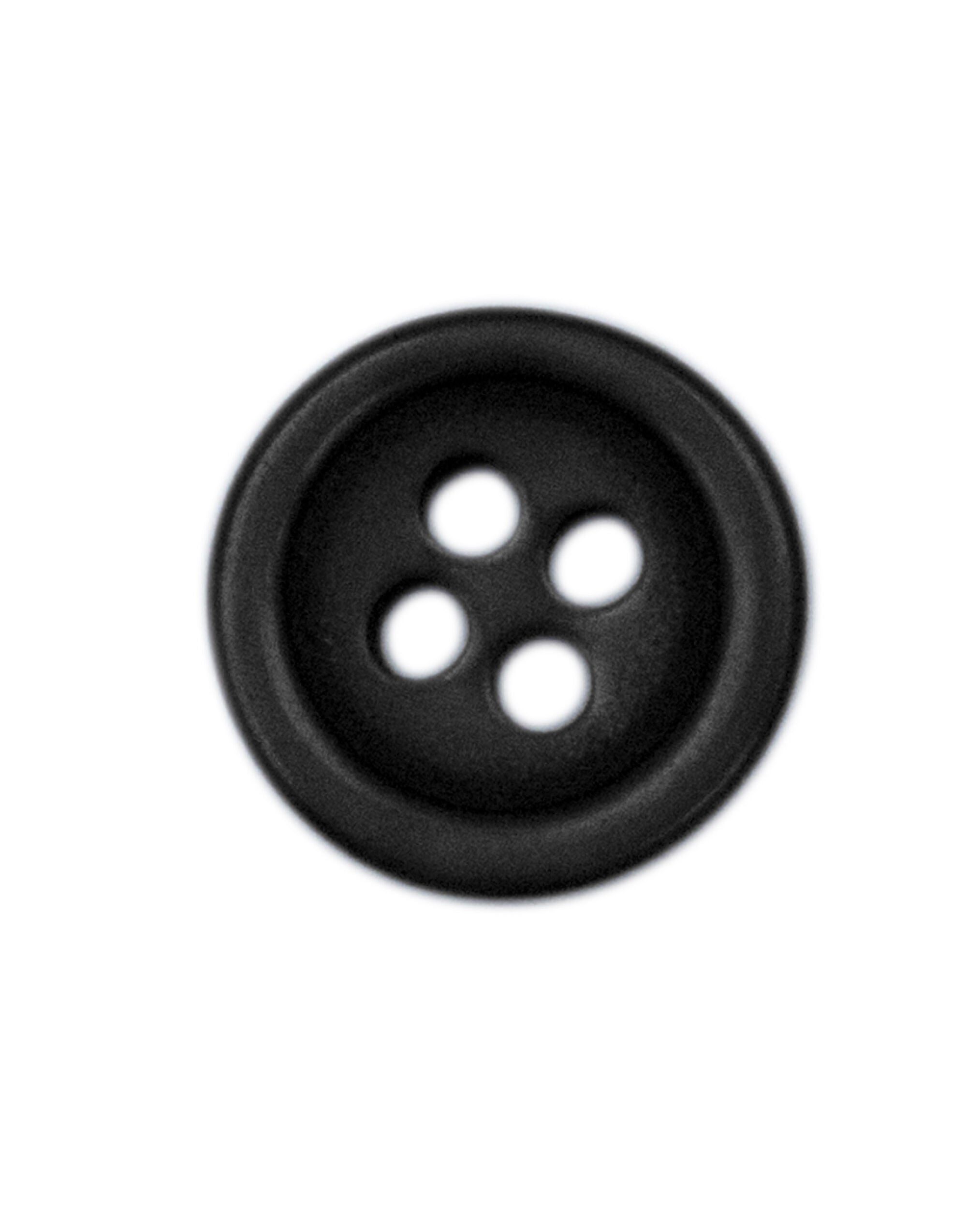 Printer Shirt Button Large 10 Pack PE2269001 - Black O S - Customisable Shirts