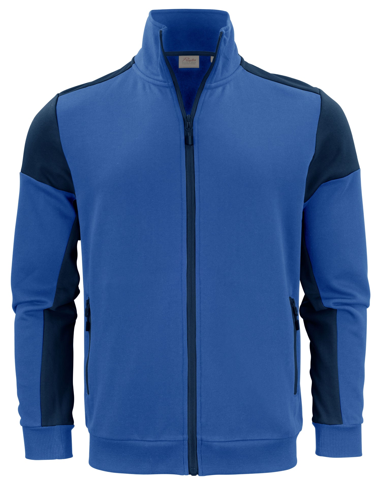 Printer Prime Full Zip Sweater PP2262061 - Cobalt Navy - Customisable Sweatshirts