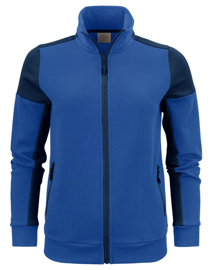 Printer Prime Ladies Full Zip Sweat PP2262062 - Cobalt Navy - Customisable Sweatshirts