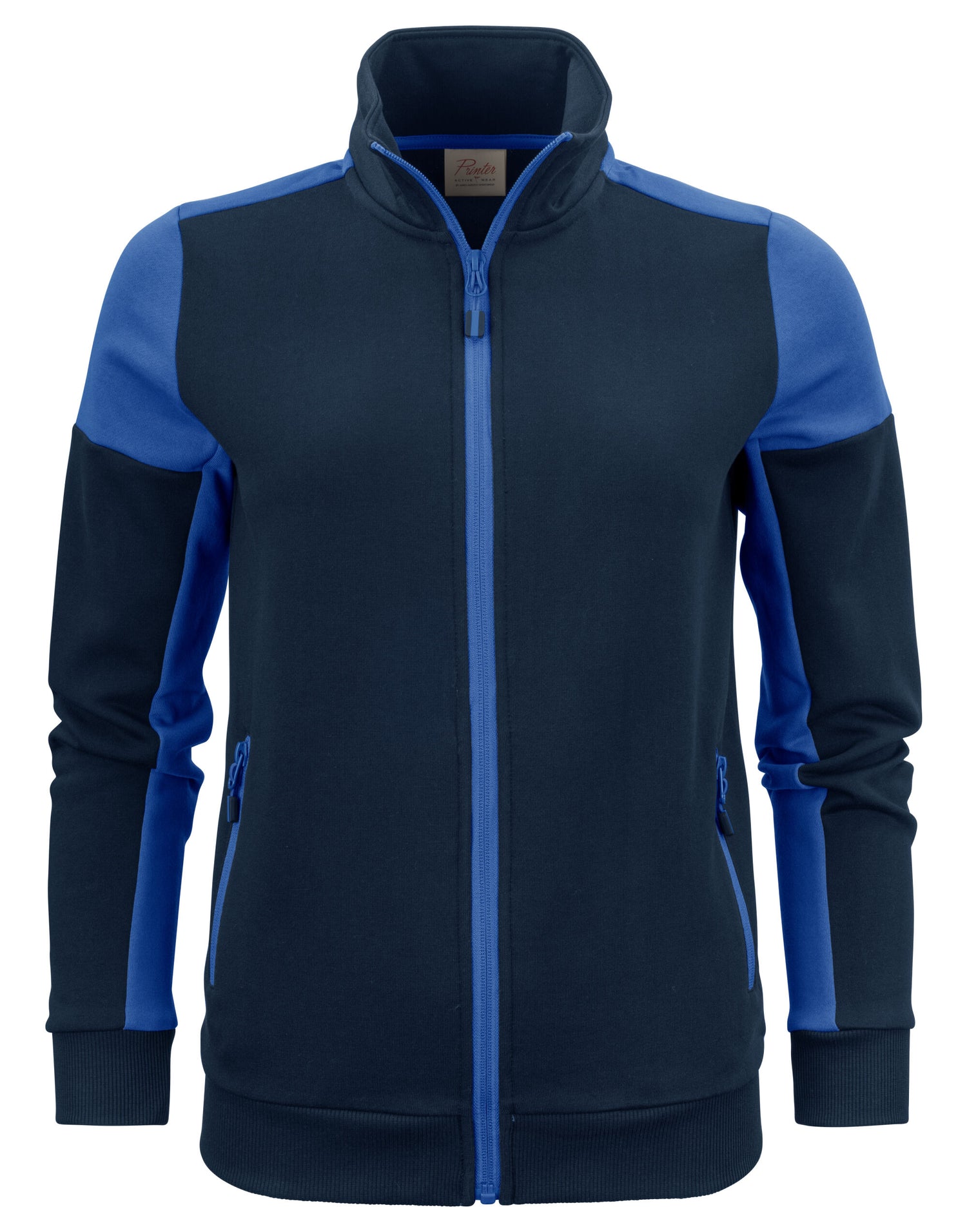 Printer Prime Ladies Full Zip Sweat PP2262062 - Navy Cobalt - Customisable Sweatshirts