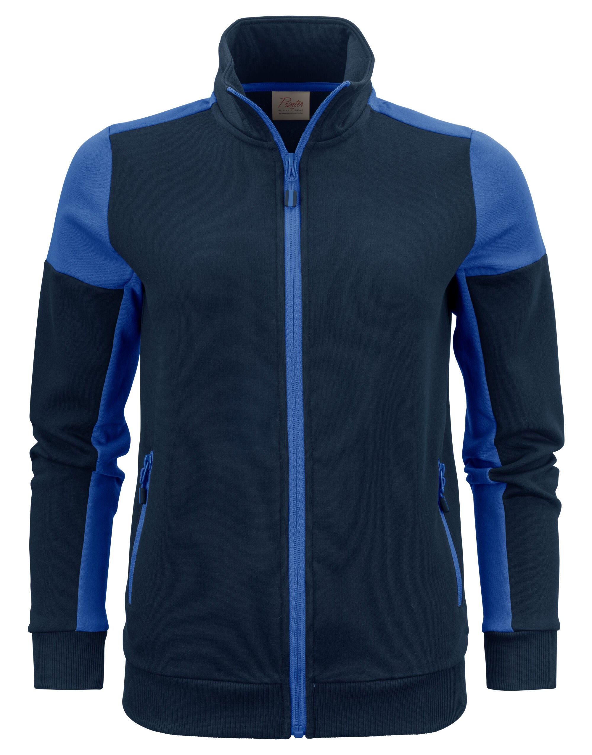 Printer Prime Ladies Full Zip Sweat PP2262062 - Navy Cobalt - Customisable Sweatshirts