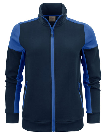 Printer Prime Ladies Full Zip Sweat PP2262062 - Navy Cobalt - Customisable Sweatshirts