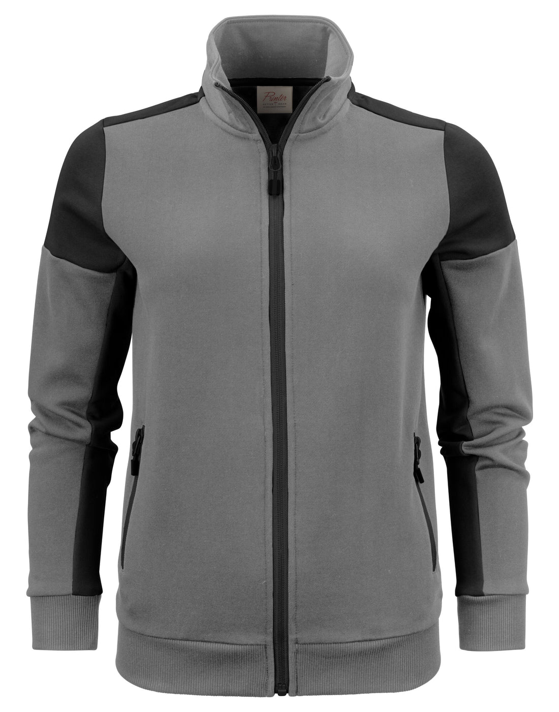 Printer Prime Ladies Full Zip Sweat PP2262062 - Anthracite Black - Customisable Sweatshirts