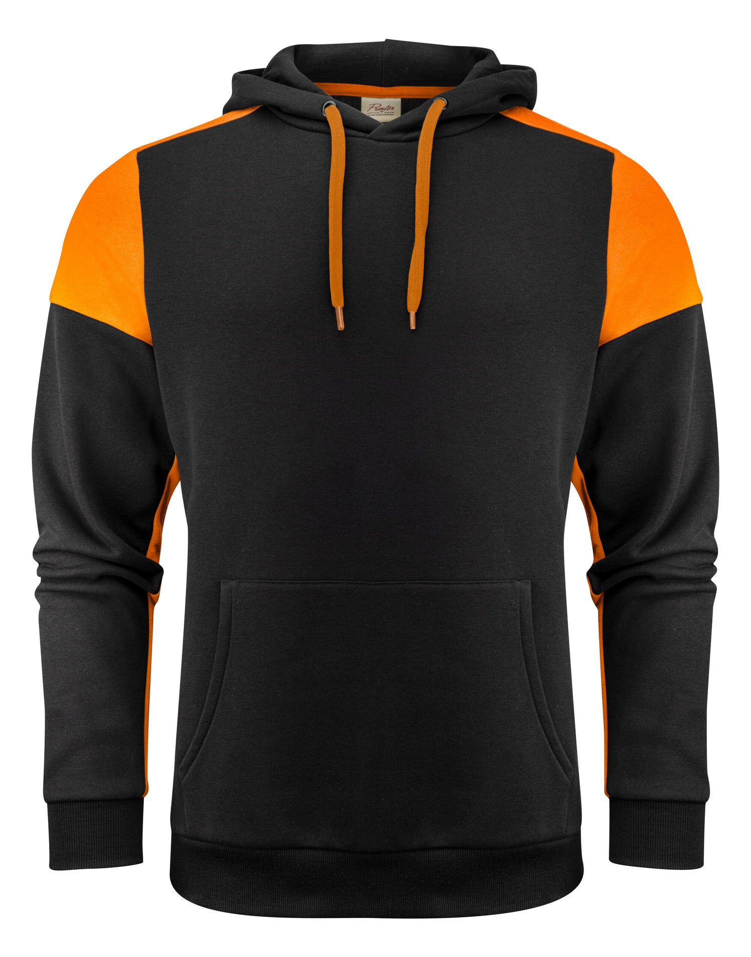 Printer Prime Hoodie PP2262070 - Black Orange - Customisable Hoodies