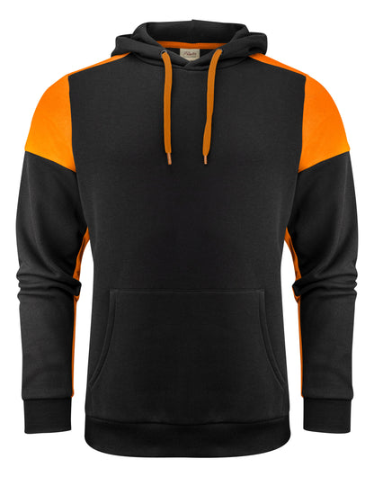 Printer Prime Hoodie PP2262070 - Black Orange - Customisable Hoodies