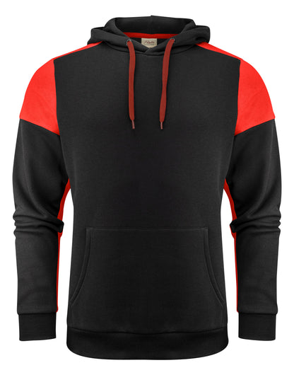 Printer Prime Hoodie PP2262070 - Black Red - Customisable Hoodies
