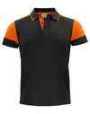Black/Orange