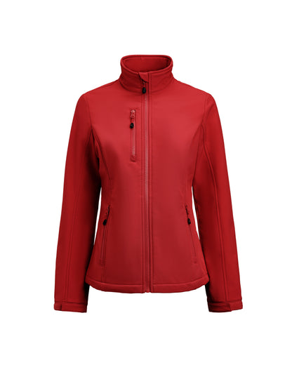 Printer Red Ladies Airwalk Softshell PR2261074 - Red - Customisable Jackets
