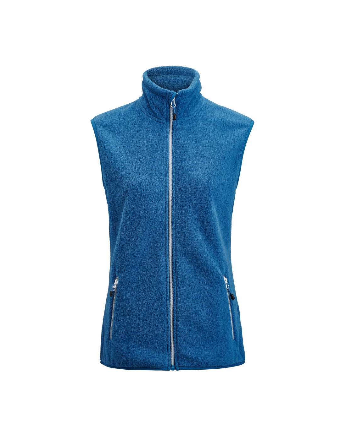 Printer Red Ladies Sideflip Fleece Vest pr2261507 - Bright Blue - Customisable Outerwear