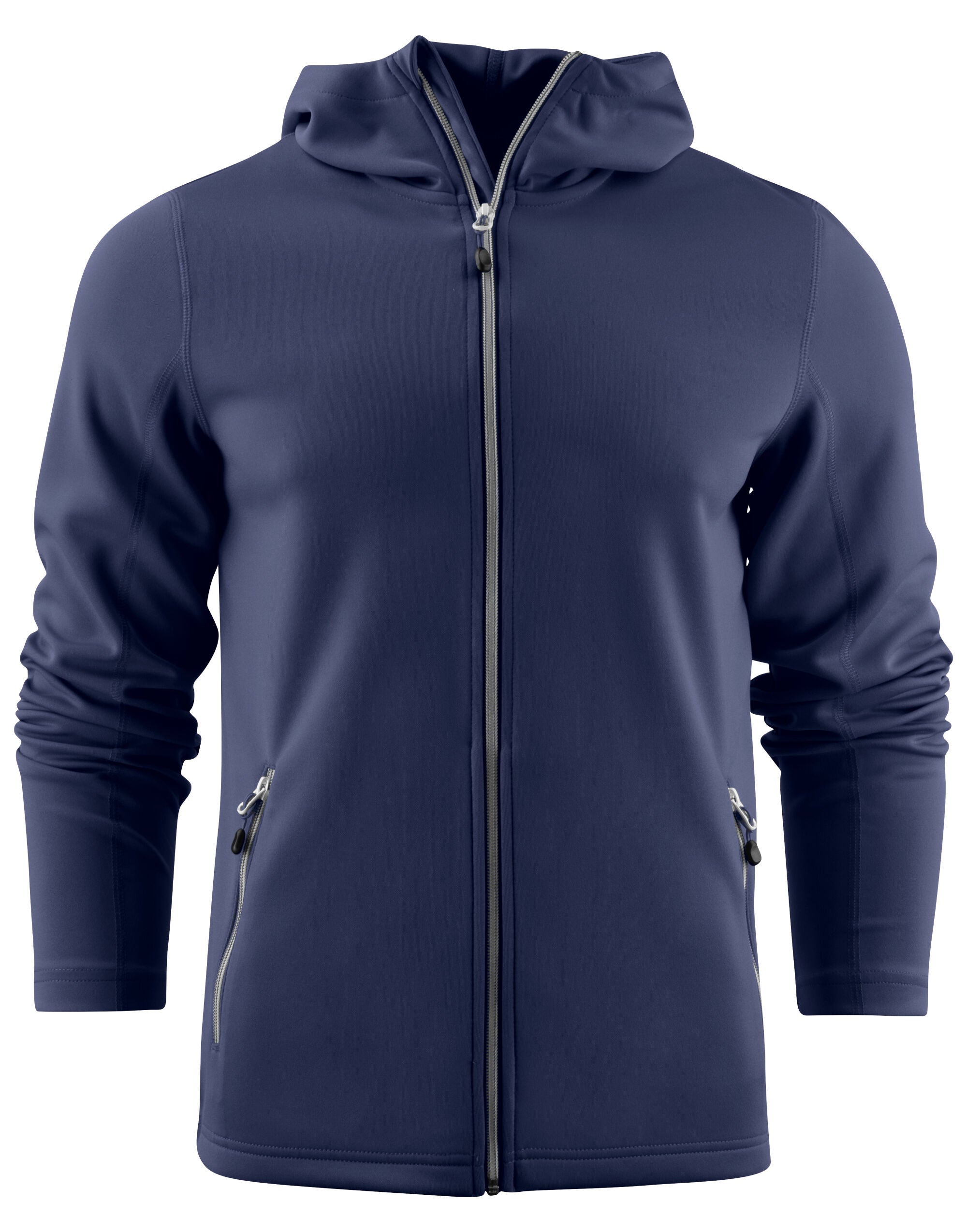 Printer Red Layback Full Zip Hoodie PR2262056 - Navy - Customisable Hoodies