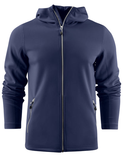 Printer Red Layback Full Zip Hoodie PR2262056 - Navy - Customisable Hoodies
