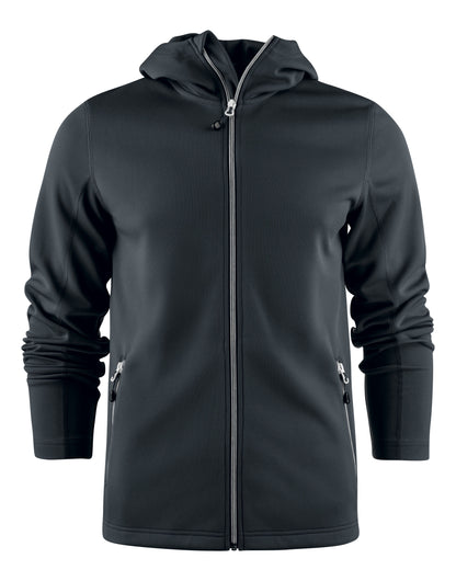 Printer Red Layback Full Zip Hoodie PR2262056 - Black - Customisable Hoodies