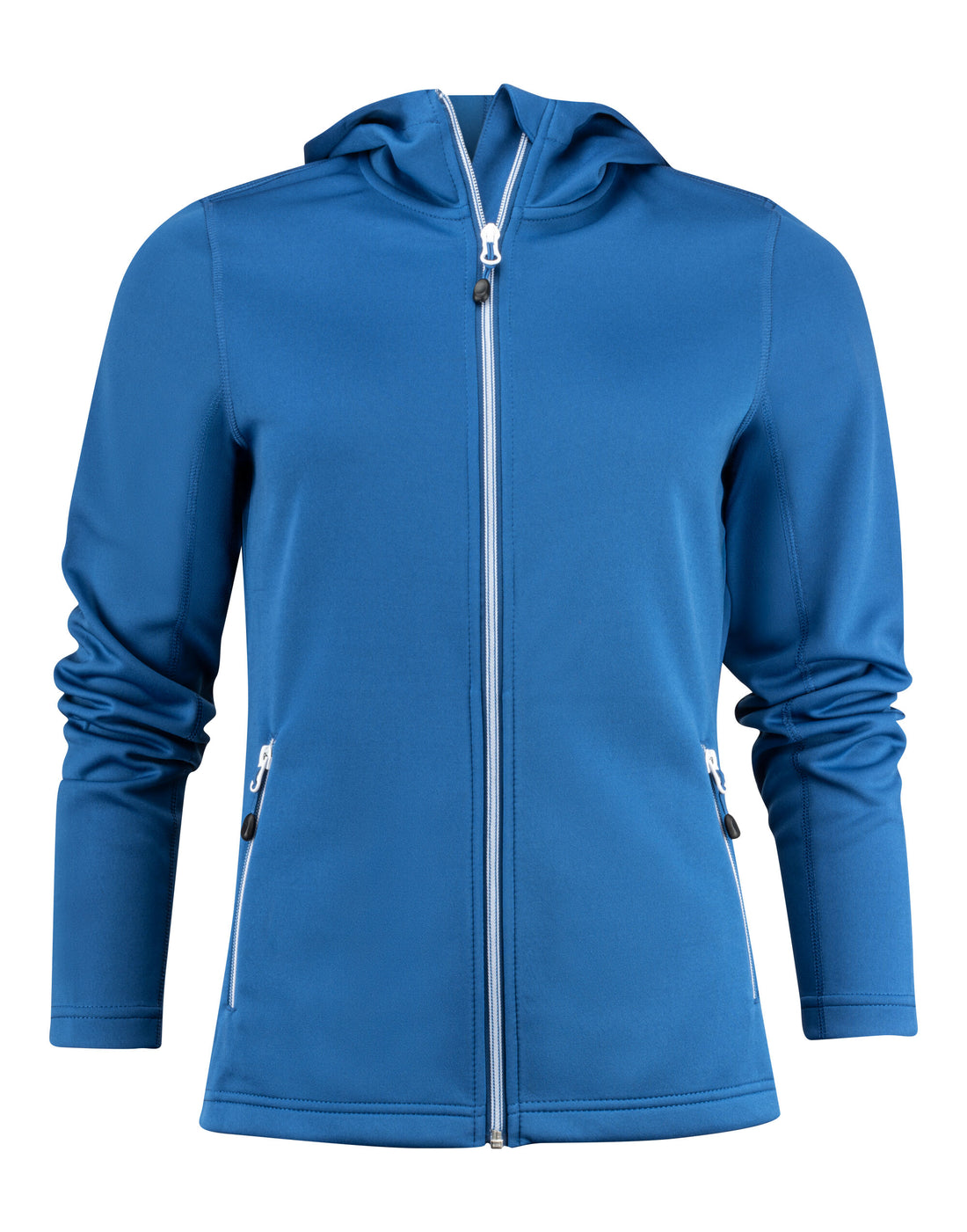Printer Red Ladies Layback FZ Hoodie pr2262057 - Bright Blue - Customisable Hoodies