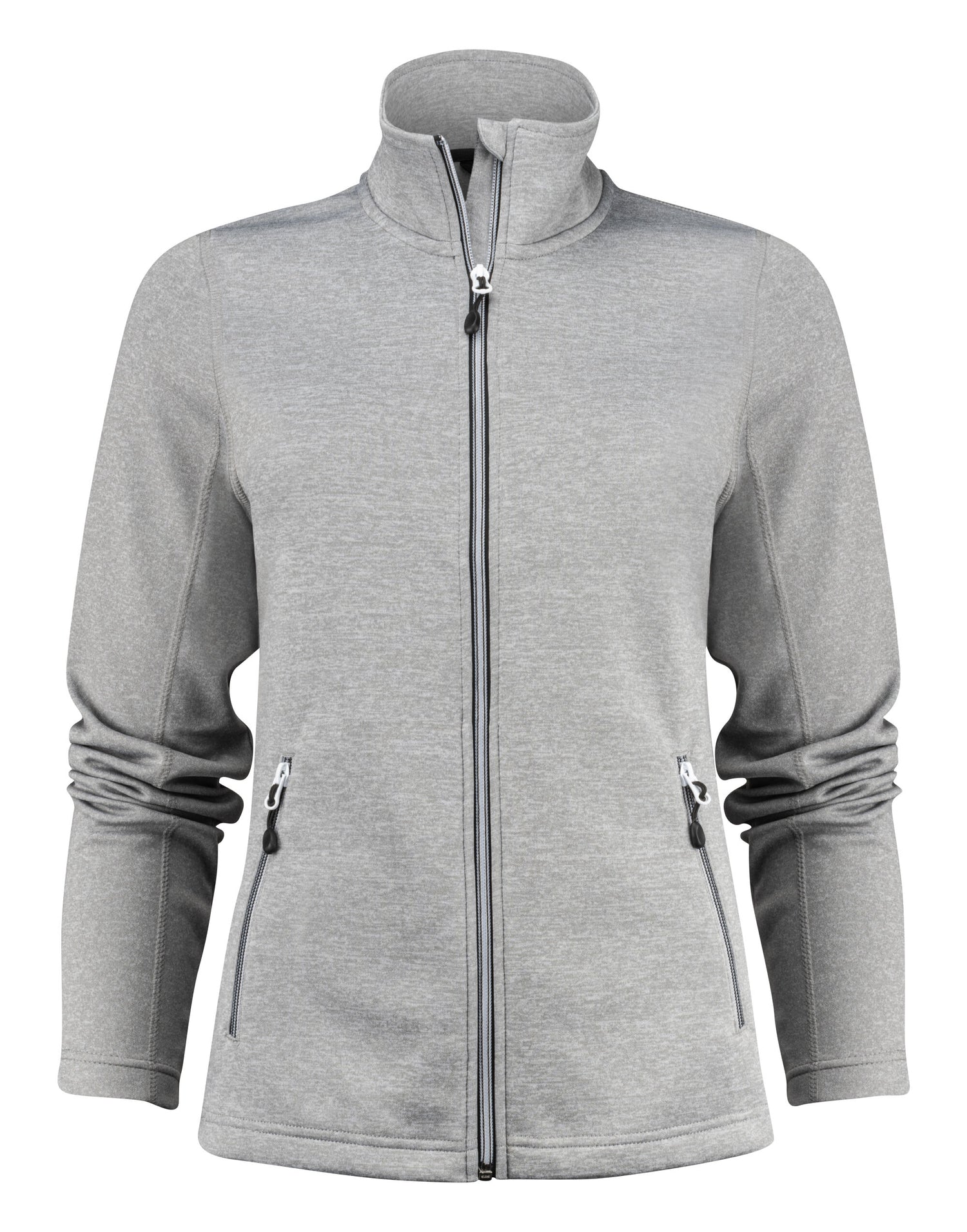 Printer Red Ladies Powerslide Jacket PR2262059 - Grey Melange - Customisable Jackets