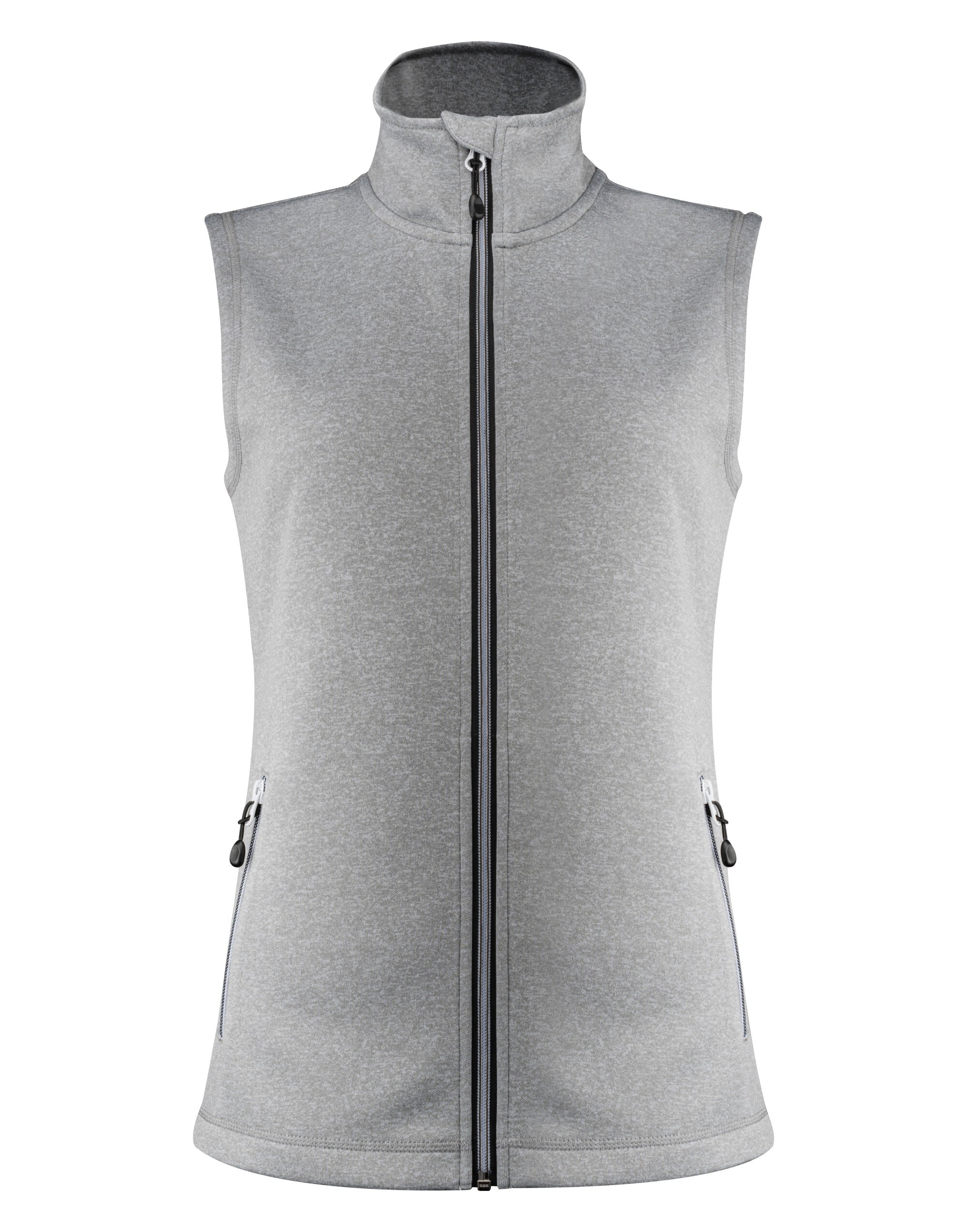 Printer Red Ladies Powerslide Vest pr2262073 - Grey Melange - Customisable Outerwear