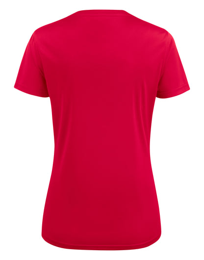 Printer Red Ladies Run T Shirt PR2264026 - Red - Customisable T-Shirts