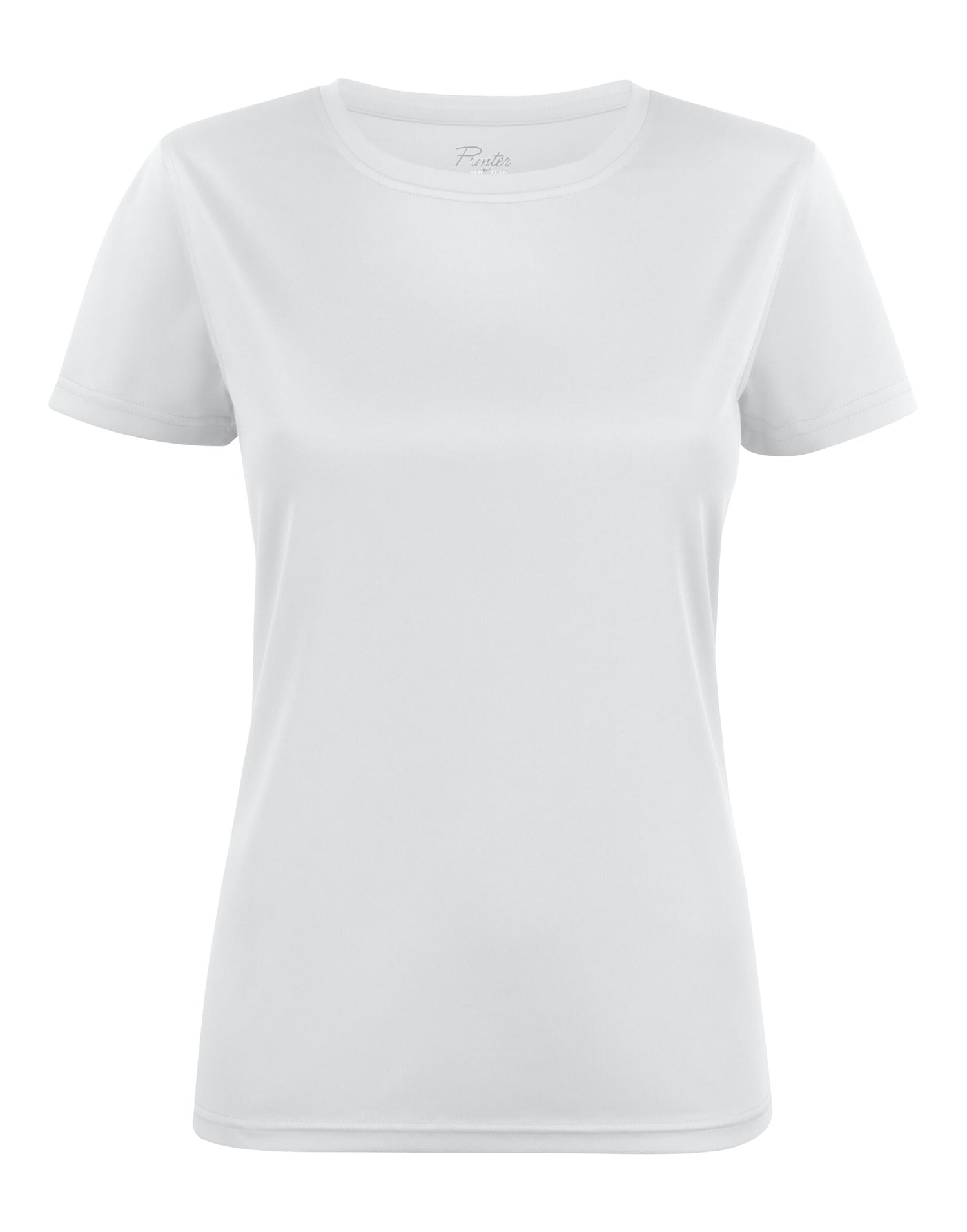 Printer Red Ladies Run T Shirt PR2264026 - White - Customisable T-Shirts