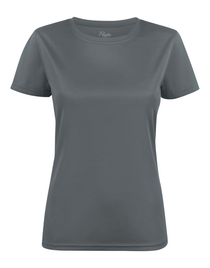 Printer Red Ladies Run T Shirt PR2264026 - Metal Grey - Customisable T-Shirts